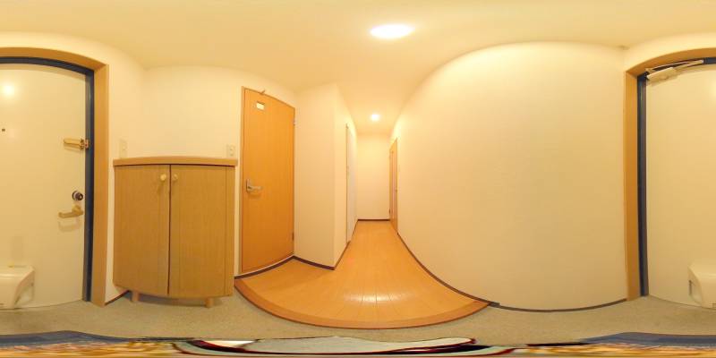 パノラマ画像玄関