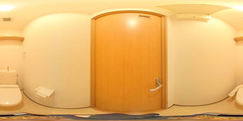 パノラマ画像トイレ