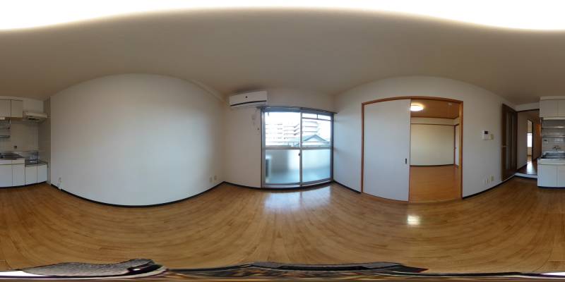 パノラマ画像リビング