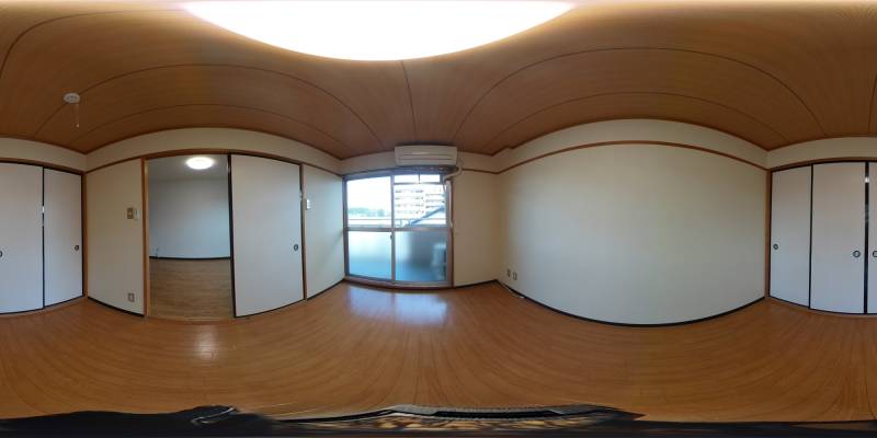 パノラマ画像洋室