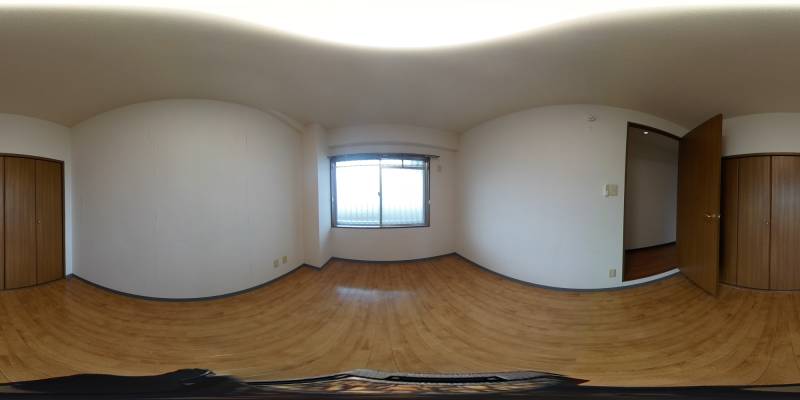 パノラマ画像洋室