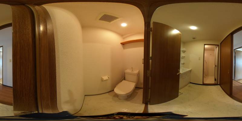 パノラマ画像トイレ