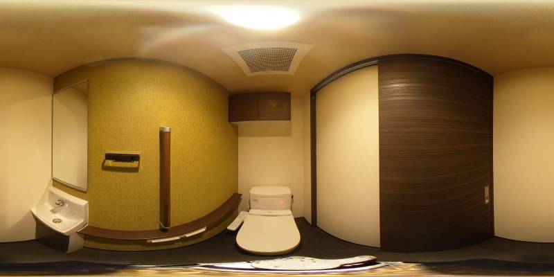 パノラマ画像トイレ