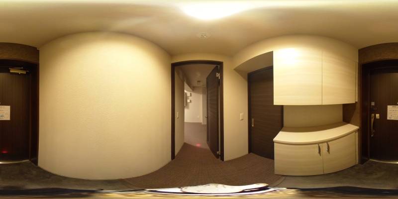 パノラマ画像玄関