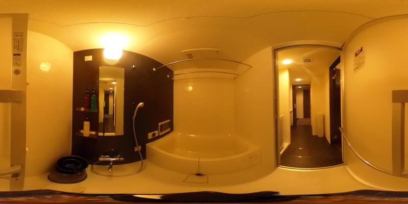 パノラマ画像バスルーム