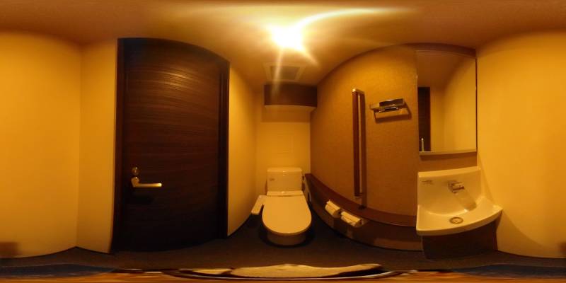 パノラマ画像トイレ