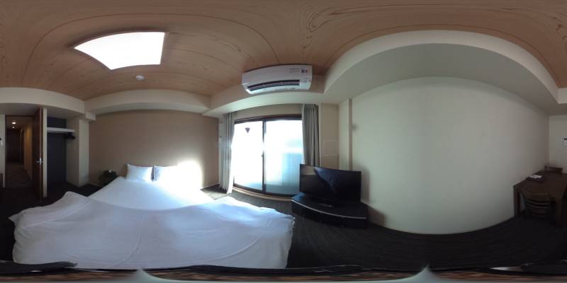 パノラマ画像洋室