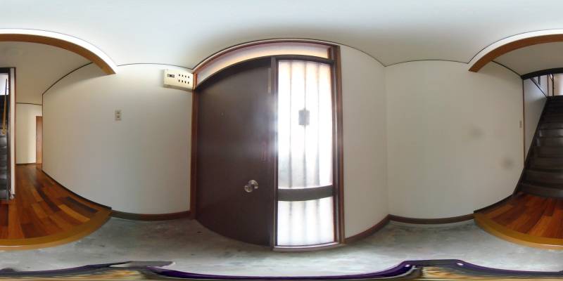 パノラマ画像玄関