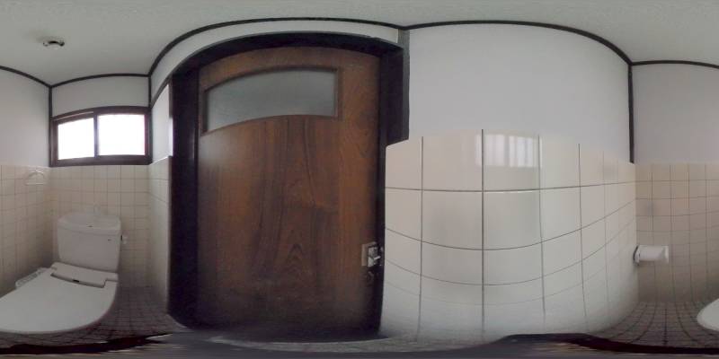 パノラマ画像トイレ