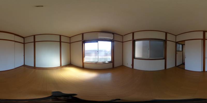 パノラマ画像リビング