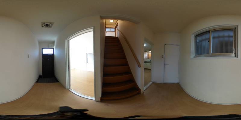 パノラマ画像玄関