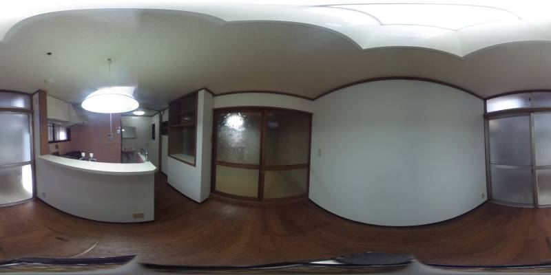 パノラマ画像洋室