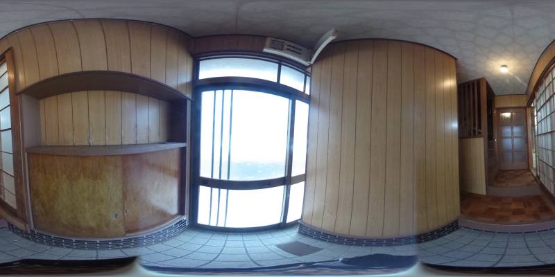 パノラマ画像玄関