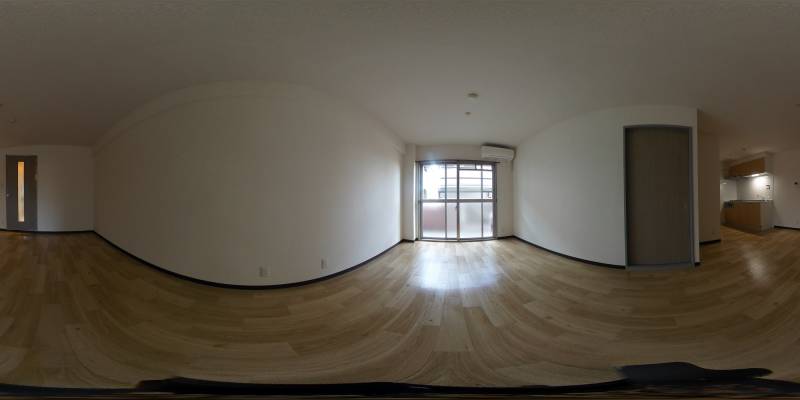 パノラマ画像リビング