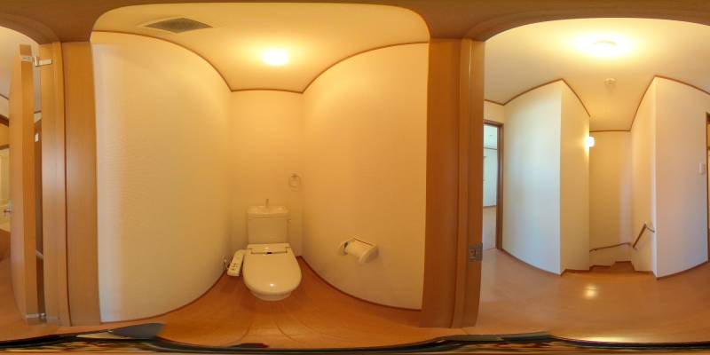 パノラマ画像トイレ