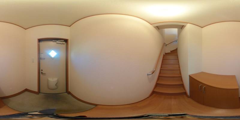 パノラマ画像玄関