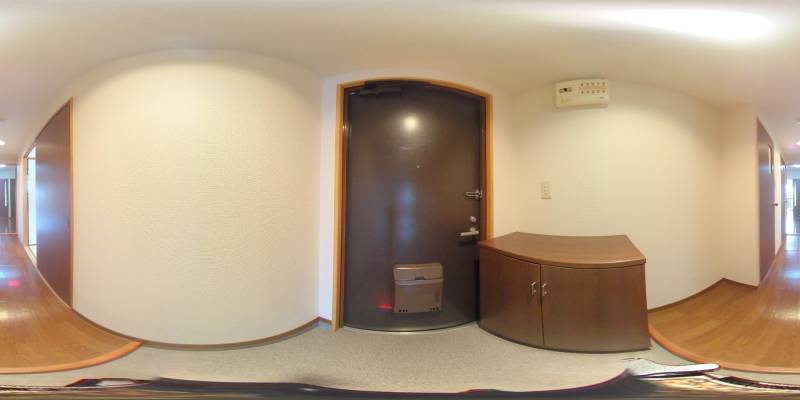 パノラマ画像玄関