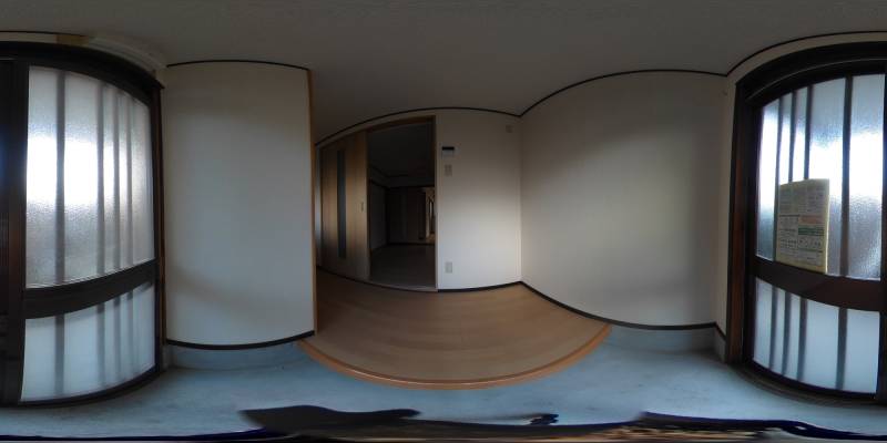 パノラマ画像玄関