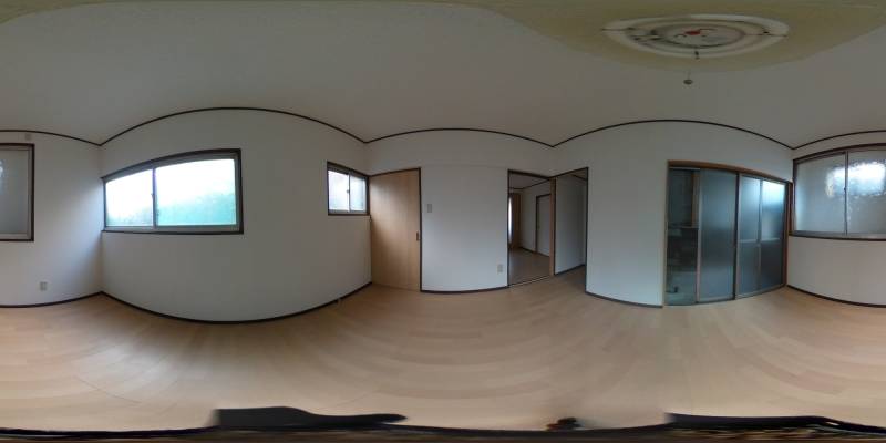 パノラマ画像洋室