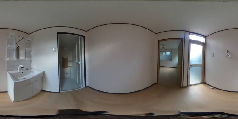 パノラマ画像洗面所