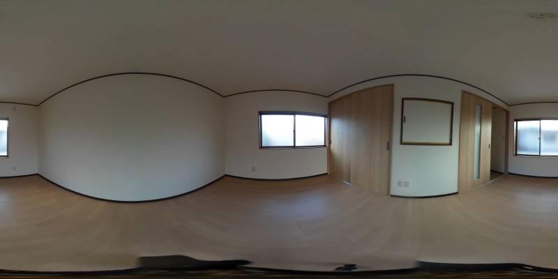 パノラマ画像洋室