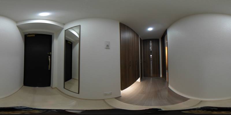 パノラマ画像玄関