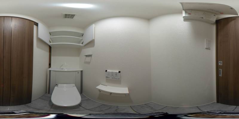 パノラマ画像トイレ
