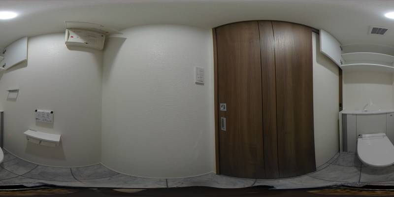 パノラマ画像トイレ