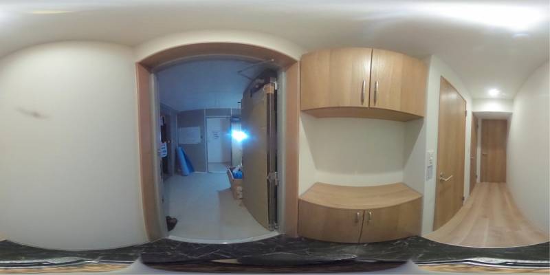 パノラマ画像玄関