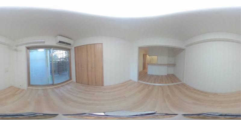 パノラマ画像洋室