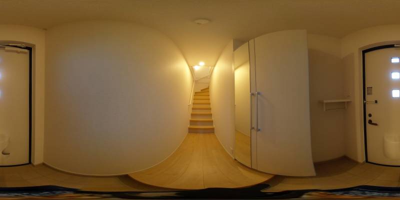 パノラマ画像玄関