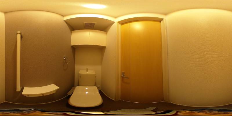 パノラマ画像トイレ