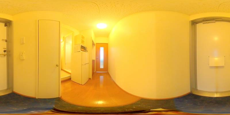 パノラマ画像玄関