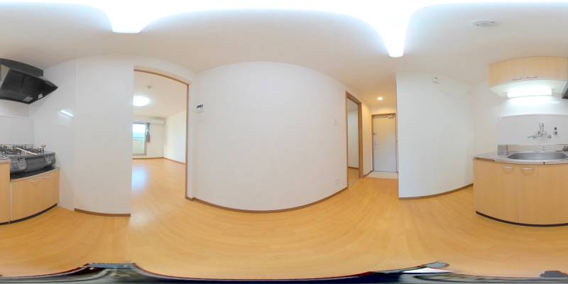 パノラマ画像キッチン