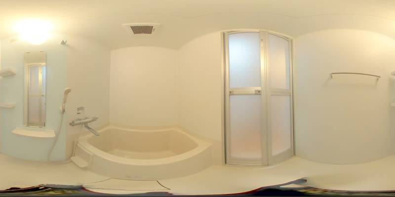 パノラマ画像バスルーム