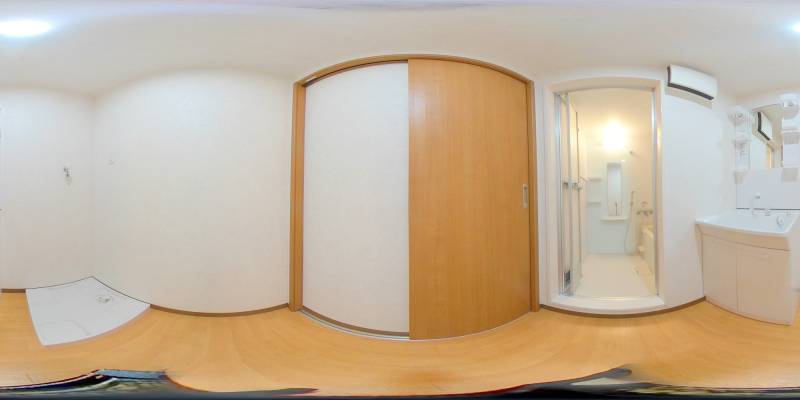 パノラマ画像洗面所