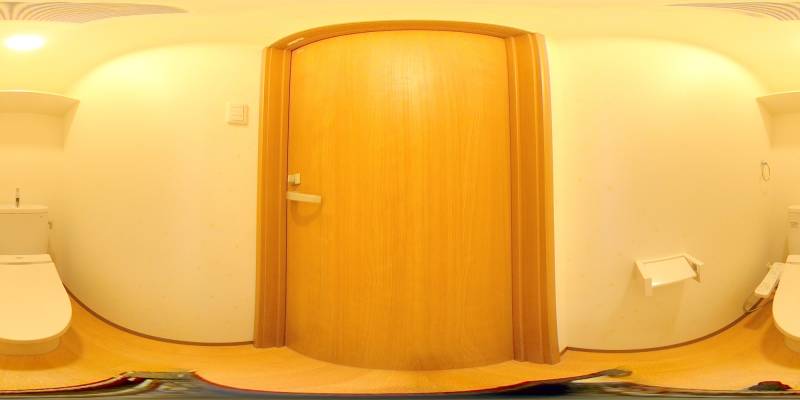 パノラマ画像トイレ