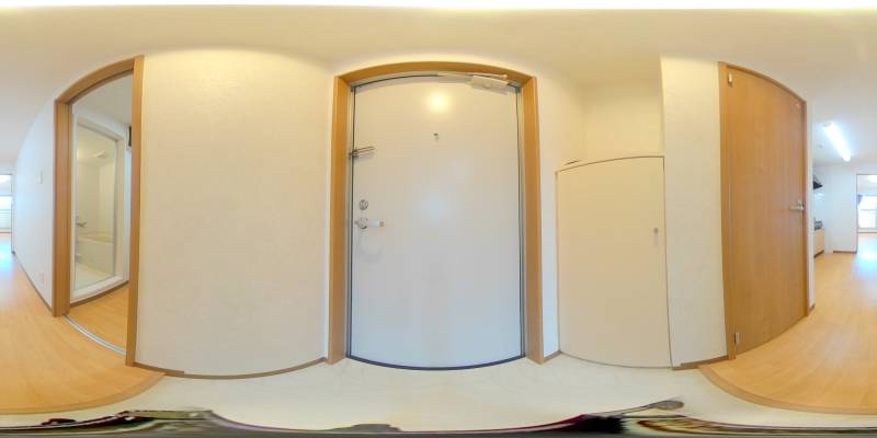 パノラマ画像玄関