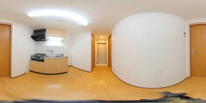 パノラマ画像キッチン