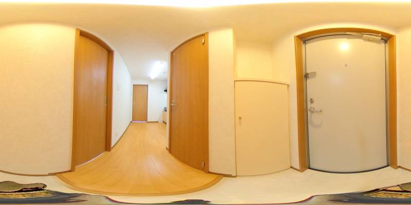 パノラマ画像玄関