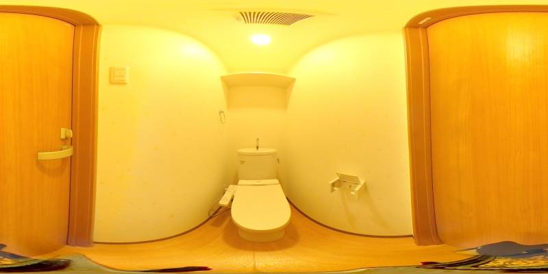 パノラマ画像トイレ