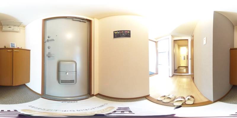 パノラマ画像玄関