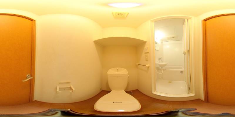 パノラマ画像トイレ