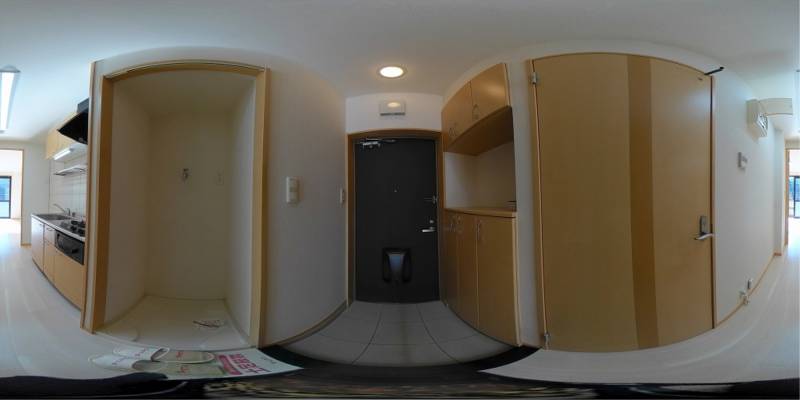 パノラマ画像玄関