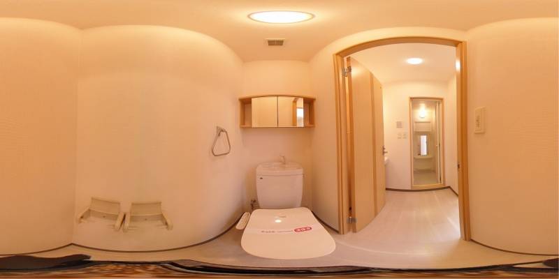 パノラマ画像トイレ