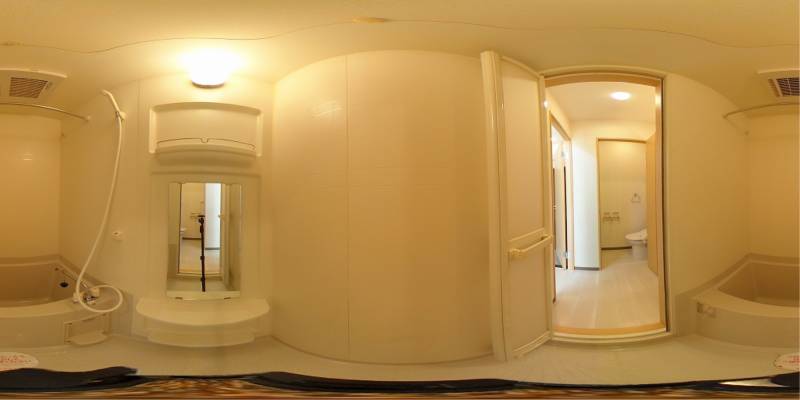 パノラマ画像バスルーム