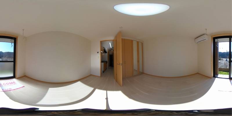 パノラマ画像洋室