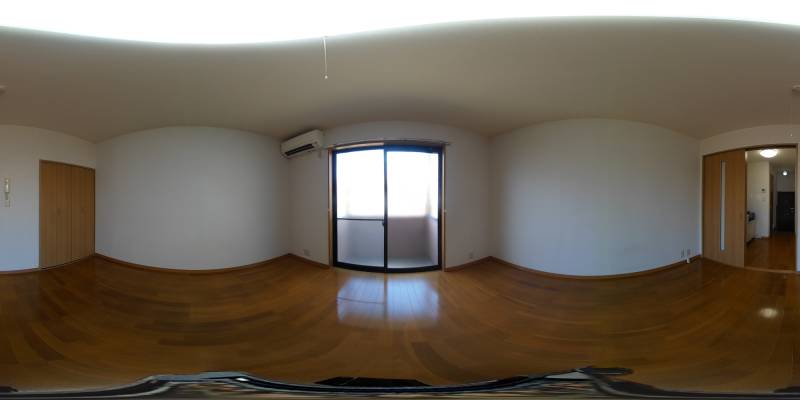 パノラマ画像リビング