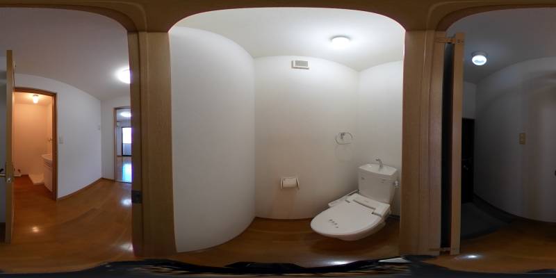 パノラマ画像トイレ