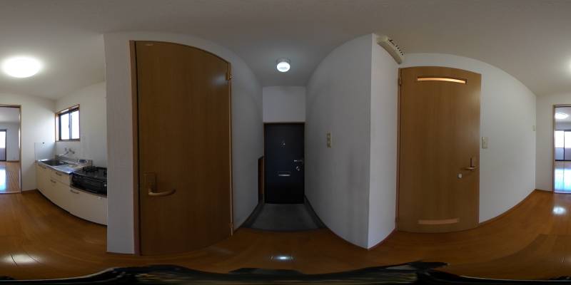 パノラマ画像玄関